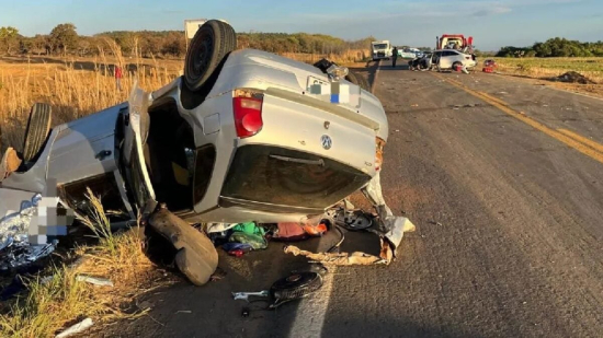 Homem morre e três ficam feridos após acidente na GO-020