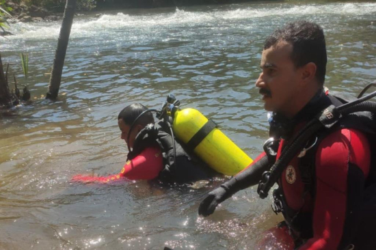Corpo de Bombeiros Militar localiza corpo de homem vítima de afogamento em MT