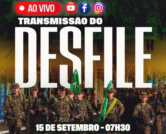 Prefeitura transmite ao vivo desfile de 77 anos de Barra do Garças pelas redes sociais