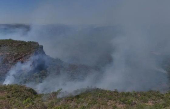 Chuva auxilia Bombeiros a controlar incêndios em Barra do Garças