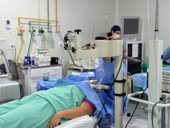 Prefeitura realiza mutirão de cirurgias de catarata, em Barra do Garças