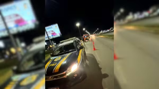 Motociclista morre após acidente com viatura da PRF na BR-070