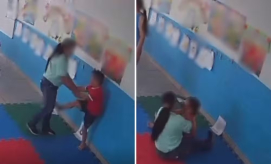 Professora pode responder por maus-tratos após agredir aluno em escola