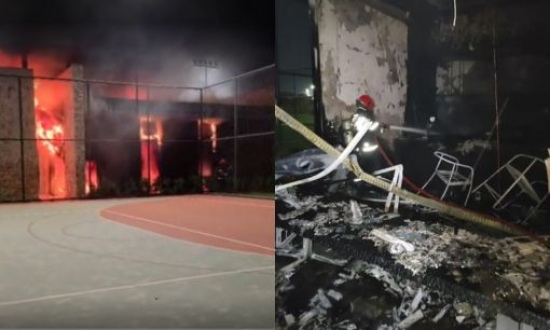 Explosão em churrasqueira a gás deixa quatro feridos em condomínio de Primavera do Leste