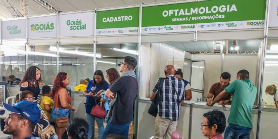 Goiás Social leva grande estrutura de Saúde a Aragarças com exames, vacinas e entrega de óculos gratuitos