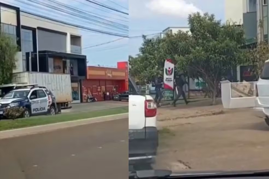 Homem é preso após ameaçar duas mulheres com tesoura dentro de empresa em MT