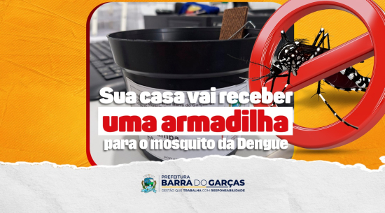 Armadilhas para Aedes aegypti integram ações de monitoramento do mosquito, em Barra do Garças 