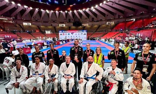 Paratletas de jiu-jitsu de MT conquistam ouro em campeonato mundial na Tailândia