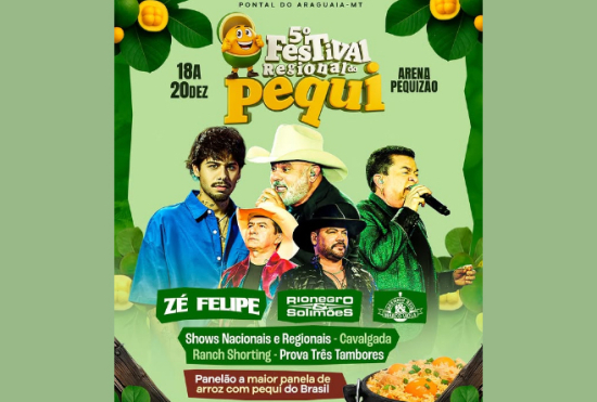 Vendas de camarotes para shows em Pontal do Araguaia são abertas