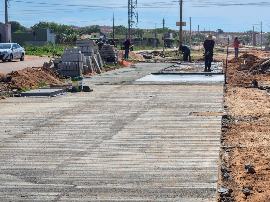 Mais segurança e lazer: Obras na Avenida Amazonas avançam com foco no bem-estar da população em Barra do Garças